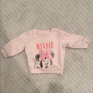 Disney Minnie Mouse sweatshirt (12 months)